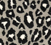 Jaguar Minky Cuddle Fur BLACK GRAY