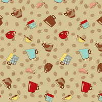 Premium Anti-Pill Coffee Cups Fleece 127