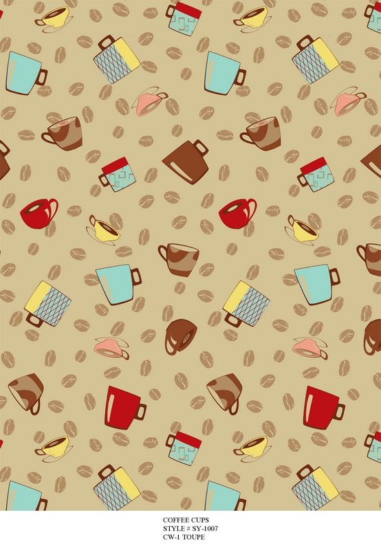 Premium Anti-Pill Coffee Cups Fleece 127