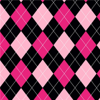 Premium Anti-Pill Classic Argyle Pink Fleece 366