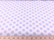 Anti-Pill Blue Polka Dot Fleece 423
