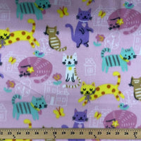 Anti-Pill House Cats Fleece 42