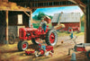 Anti-Pill Farmall Friends Panel Fleece B673
