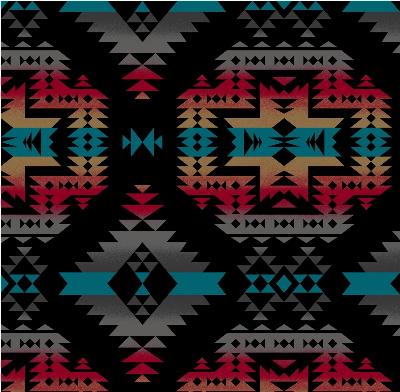 Anti-Pill Black Canyon Southwest Fleece 43
