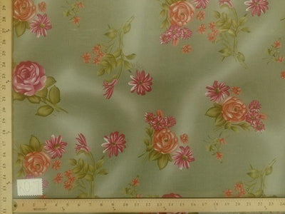 Koshibo Prints Sage Pink Rose KO-7