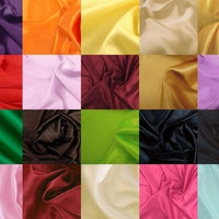 SWATCHES China Faux Silk Habotai 58" Wide