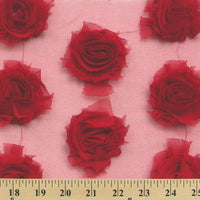 SWATCHES Rose Bud Chiffon Mesh