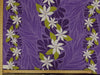 SWATCHES Purple Hawaiian Floral Prints