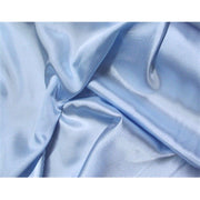 Stretch Charmeuse Satin Baby Blue