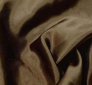 Shantung Satin BROWN STS-6