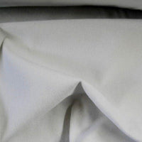 100% Cotton Med/Light Weight Velvet WHITE