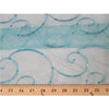 SWATCHES Embroidered Swirl Sequins Organza