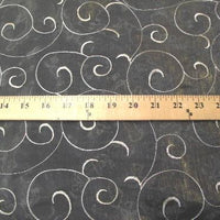 Embroidered Organza GOLD/IVORY