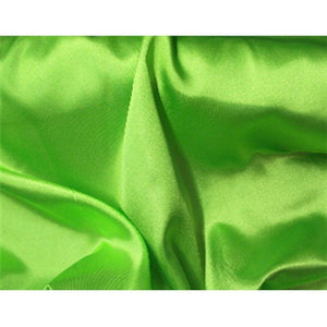 Stretch Charmeuse Satin Lime
