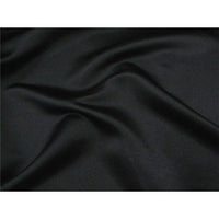 Dull Bridal Satin/Lamour Satin (peau de soie) BLACK