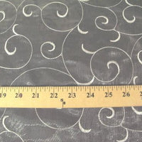 Embroidered Organza White