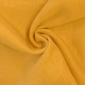 Voile 120" Wide Sheer Fire Retardant NFPA 701 Dark Gold VL-5