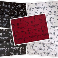 Chinese Scorpions & Dragons Bandanas