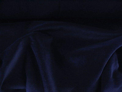 100% Cotton Med/Light Weight Velvet NAVY BLUE