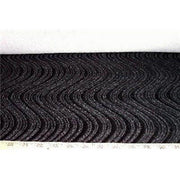 Upholstery Swirl Velvet Black
