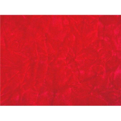 Upholstery Crushed Velvet Bright Red