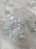 SWATCHES Colored Fancy Embroidery Mesh Lace