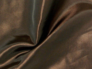 Two Tone Dress Taffeta Coffee Bean