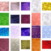 SWATCHES Floral Satin Brocade