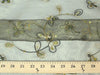 SWATCHES Embroidered Flower Sequins Organza