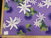 SWATCHES Purple Hawaiian Floral Prints