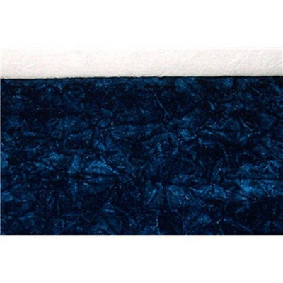Upholstery Crushed Velvet Navy