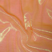 SWATCHES Irridescent Crinkled Barbie Organza