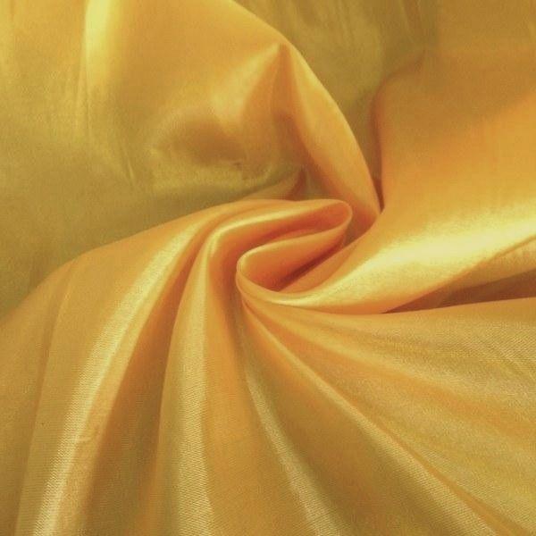 China Faux Silk Habotai 58" Wide Gold HB-23