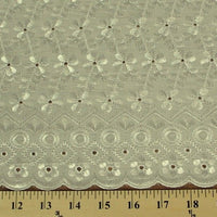 SWATCHES Eyelet Embroidery