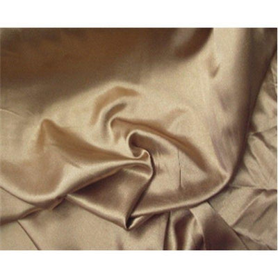 Charmeuse Silky Satin 58 Inch Width KHAKI
