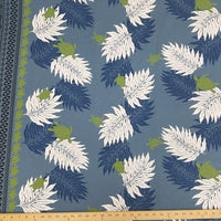 SWATCHES Blue/Turquoise Hawaiian Floral Prints
