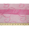 SWATCHES Embroidered Swirl Sequins Organza
