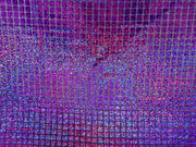 Hologram Square Sequins PURPLE HS-8