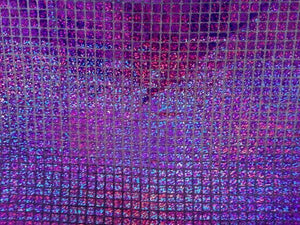 Hologram Square Sequins PURPLE HS-8