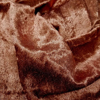 SWATCHES Crushed Panne Velour Velvet