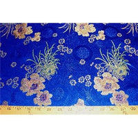SWATCHES Chinese Satin Floral Brocade
