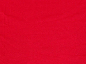 10 Ounce Cotton Jersey Spandex Knit RED 75 YARD ROLL