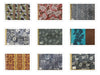 SWATCHES Grey/Brown Hawaiian Floral Prints