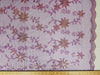 SWATCHES Colored Fancy Embroidery Mesh Lace