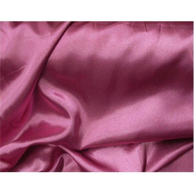 Charmeuse Silky Satin 58 Inch Width DARK ROSE
