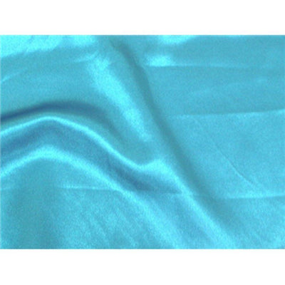 Stretch Charmeuse Satin Turquoise 