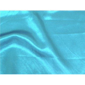Stretch Charmeuse Satin Turquoise "LAST PIECE MEASURES 1 YARD 21 INCHES"