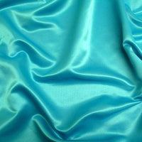 Dull Bridal Satin/Lamour Satin (peau de soie) AQUA