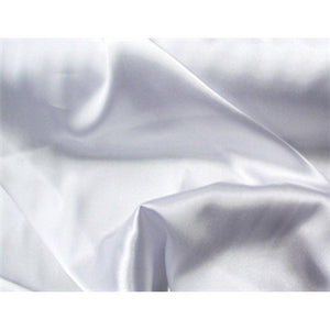 Stretch Charmeuse Satin White "LAST PIECE MEASURES 1 YARD 30 INCHES"