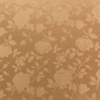 Floral Satin Brocade Khaki